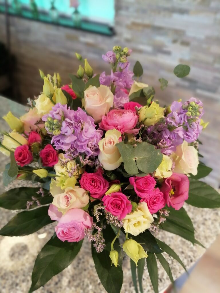 Nahaufnahme eines Blumenstrauß